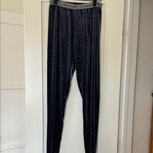 Victoria's Secret Midnight Velvet Sparkling Leggings